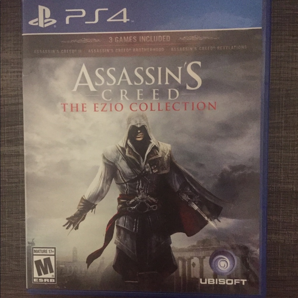PS4 Assassins Creed The Ezio Collection.